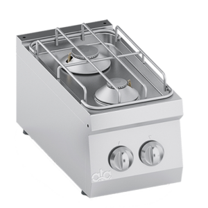 FOURNEAU GAZ 2 BRULEURS A POSER